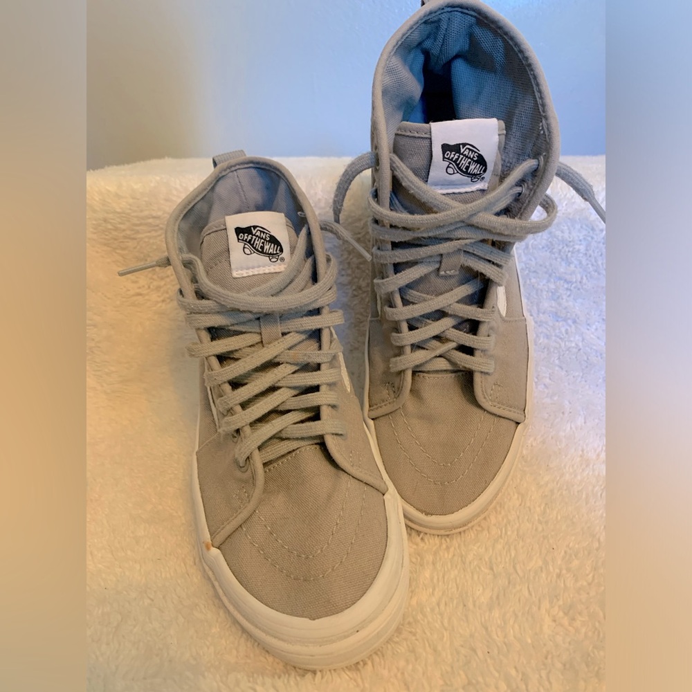 Vans Gray High-Top Sneakers
